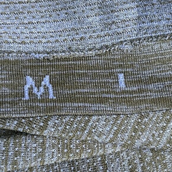 Lululemon Shirt Mens M/L Blue Metal Vent Tech Mesh Lightweight Athletic Gym - Picture 7 of 13